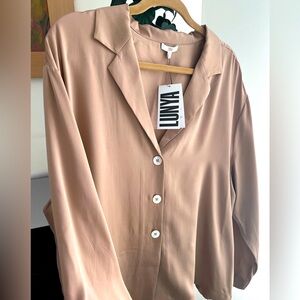 Lunya washable 100% silk pajamas XL new with tags NWT